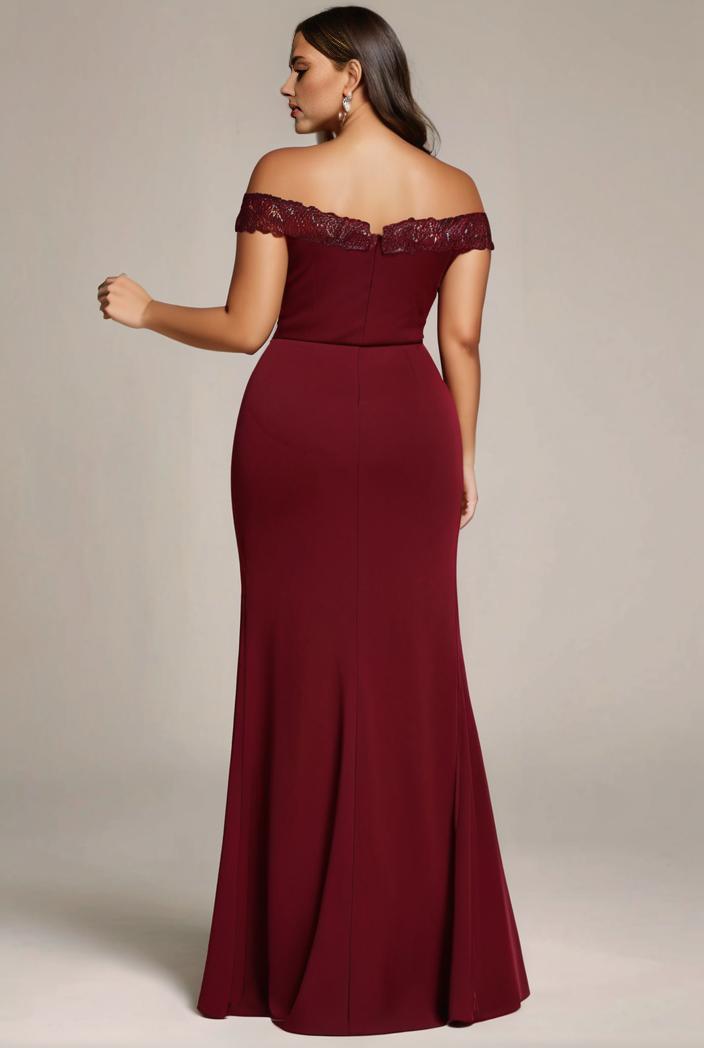 stylish plus size bodycon deep v neck sequin evening dress 109153