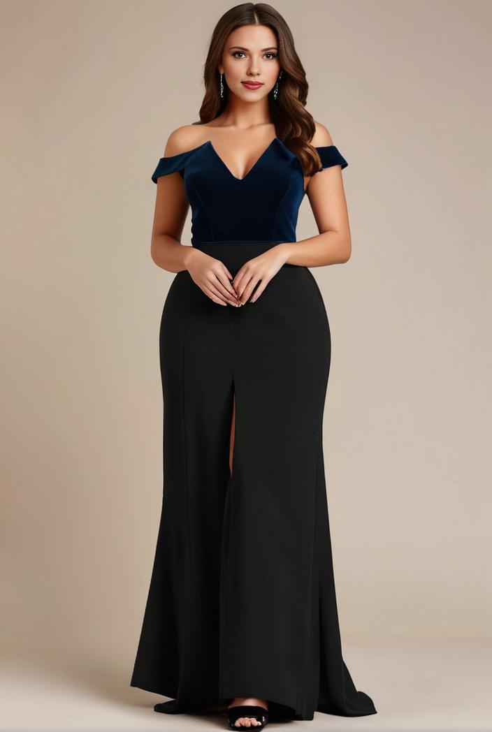 stylish plus size bodycon deep v neck sequin evening dress 109168