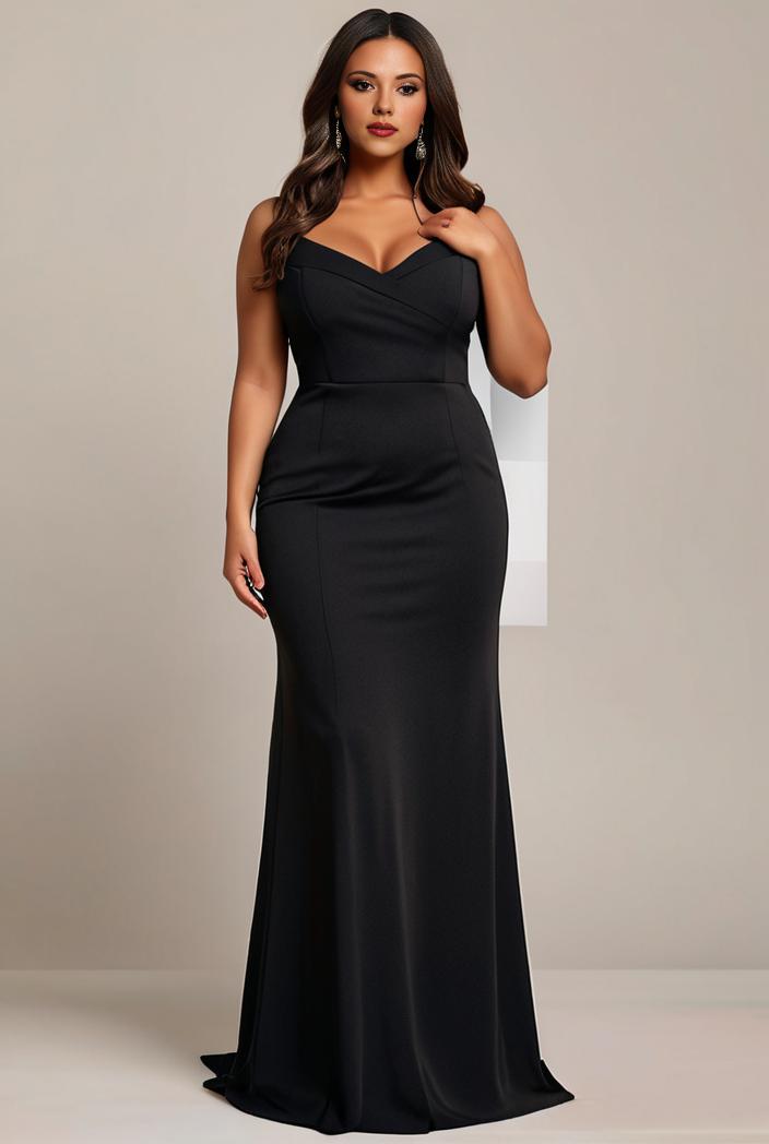 stylish plus size bodycon deep v neck sequin evening dress 109174
