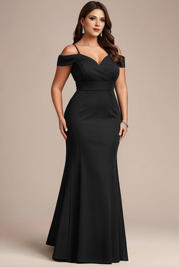 stylish plus size bodycon deep v neck sequin evening dress 109185