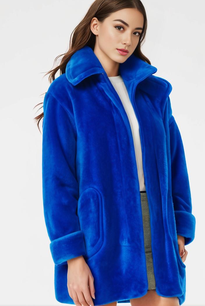 cozy winter teddy coat for women 135974