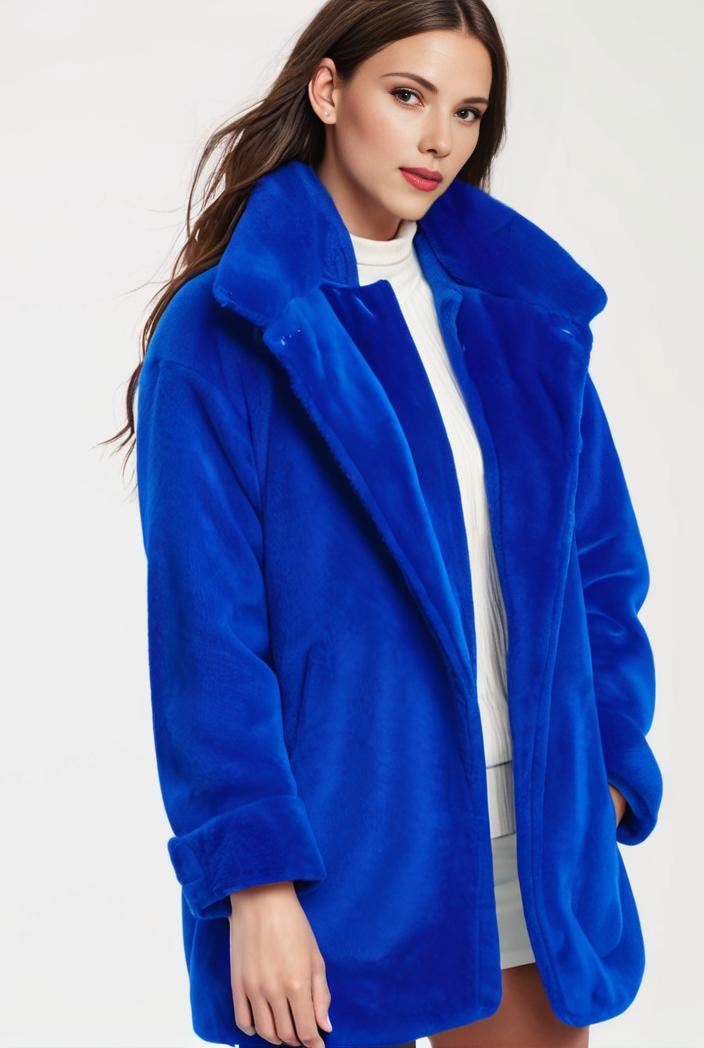 cozy winter teddy coat for women 122034