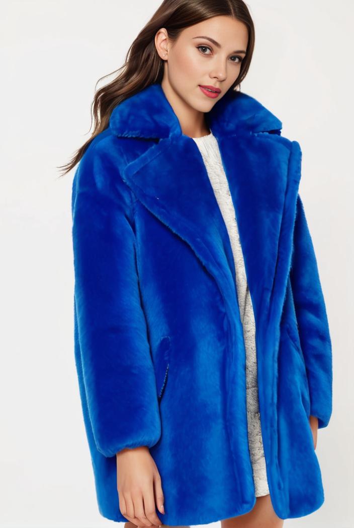 cozy winter teddy coat for women 122035