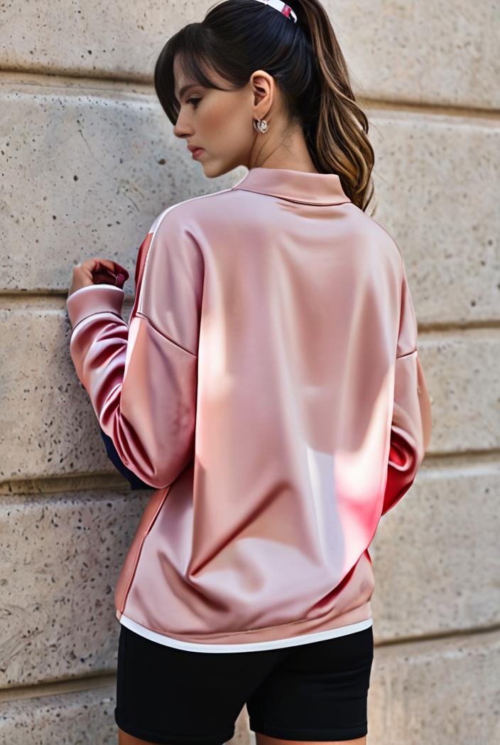 elegant stylish slim lapel long sleeve blouse 129522