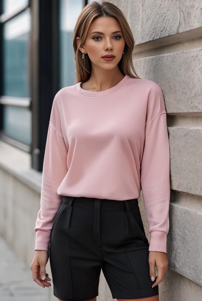 elegant stylish slim lapel long sleeve blouse 129562