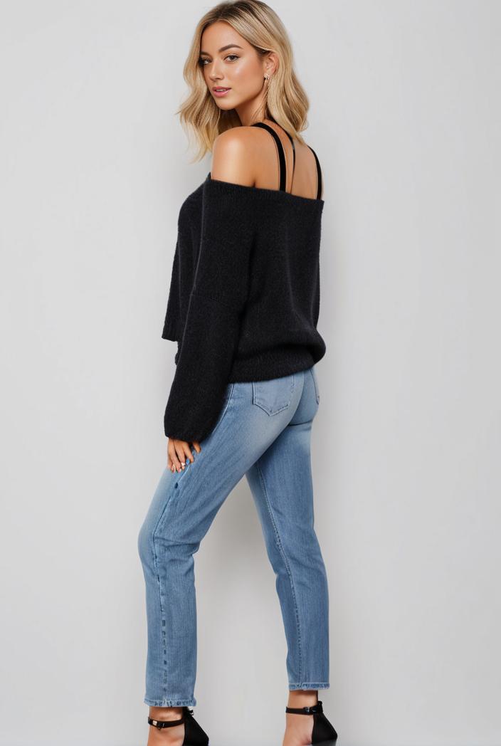 curvy high waist ripped raw hem cropped skinny denim jeans 136959