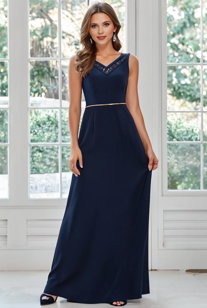 flowy chiffon one shoulder with three straps bridesmaid dress 131689