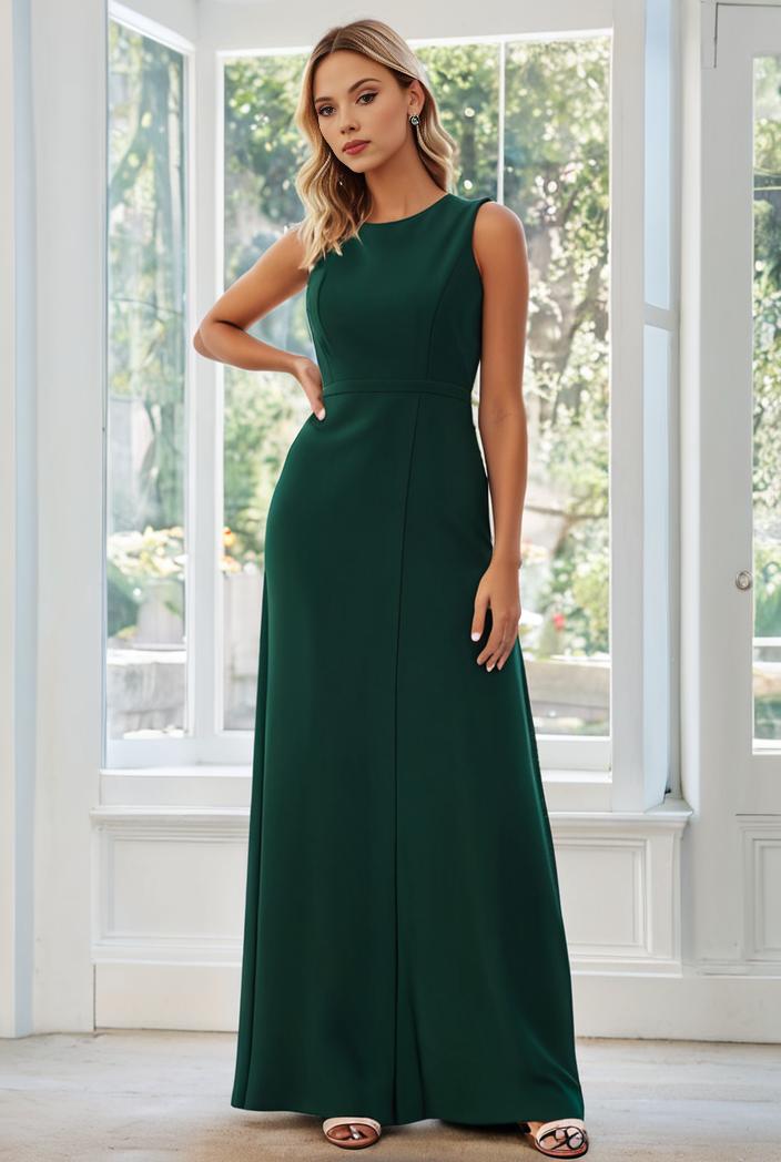 flowy chiffon one shoulder with three straps bridesmaid dress 131740