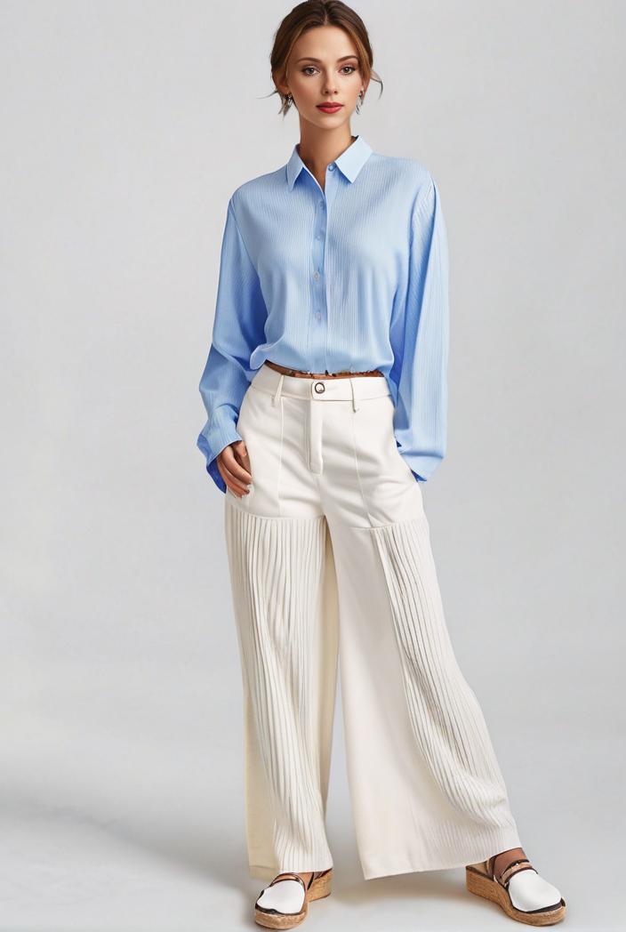 pleated high waist commuting temperament maxi dress 136034