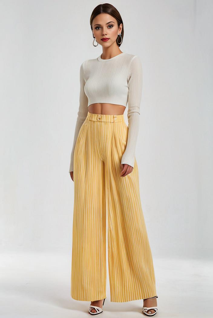 pleated high waist commuting temperament maxi dress 136046