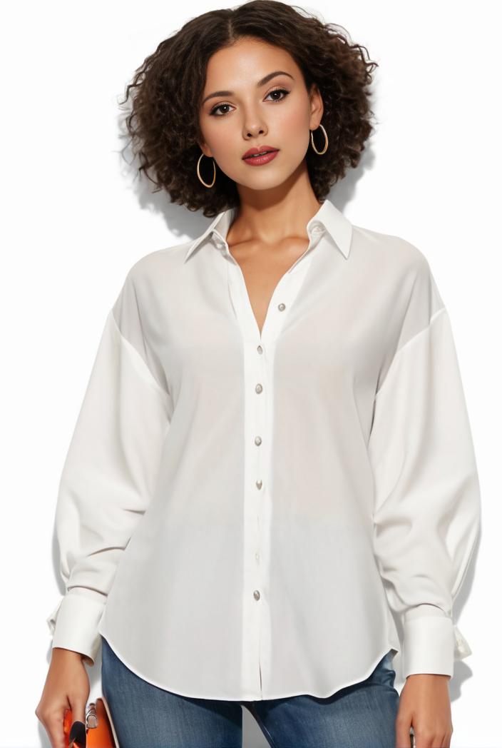 plus size casual blouse women s plus solid button up lantern sleeve turn down collar nipped waist blouse 138101