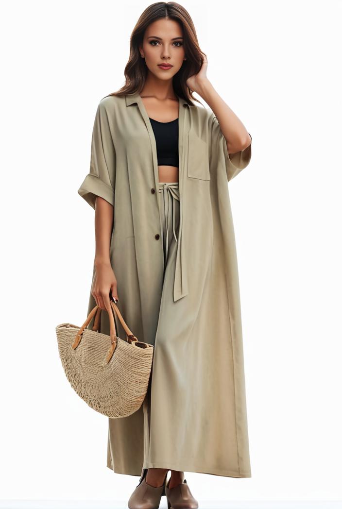 plus size casual dress women s plus solid v neck short sleeve ruffle trim smock dress 138165