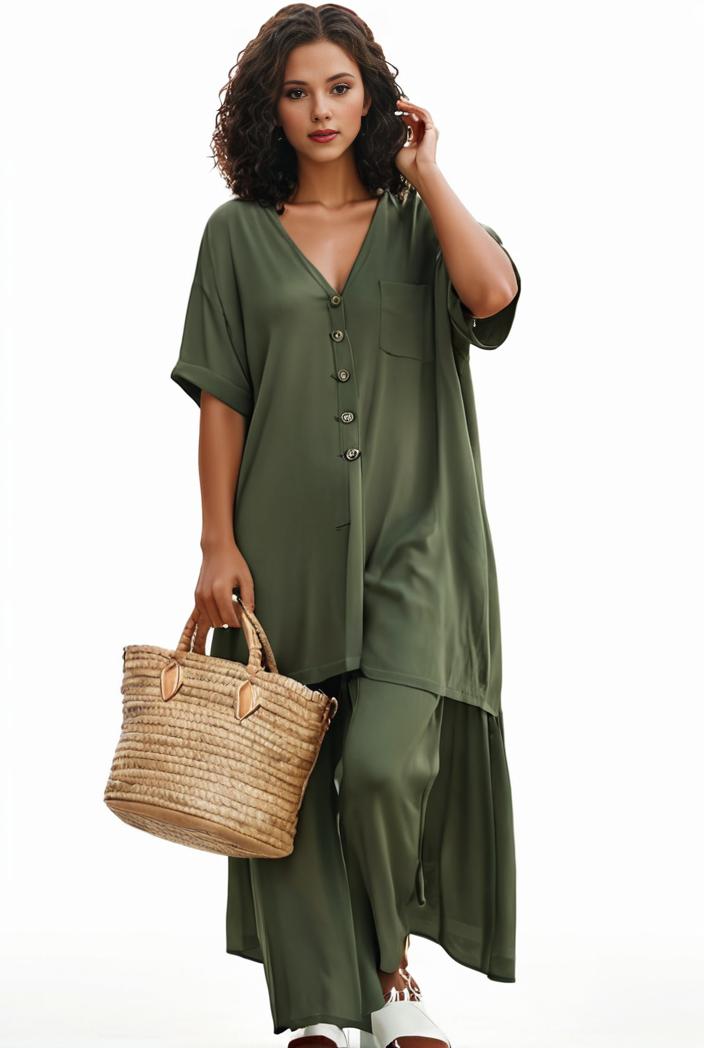 plus size casual dress women s plus solid v neck short sleeve ruffle trim smock dress 138174