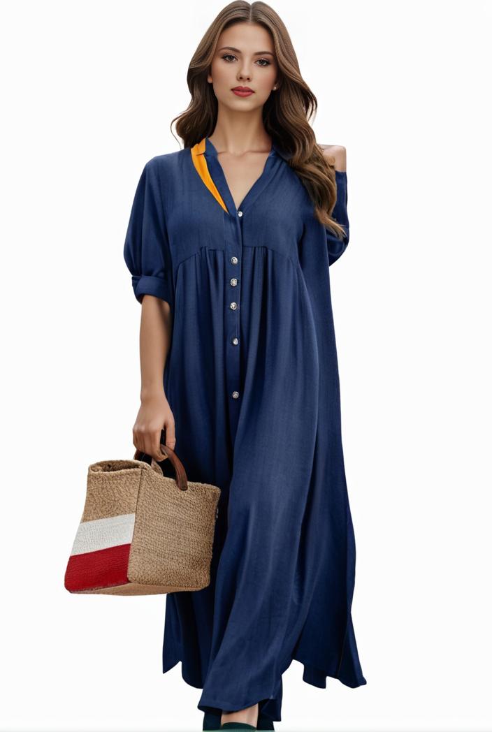 plus size casual dress women s plus solid v neck short sleeve ruffle trim smock dress 138180