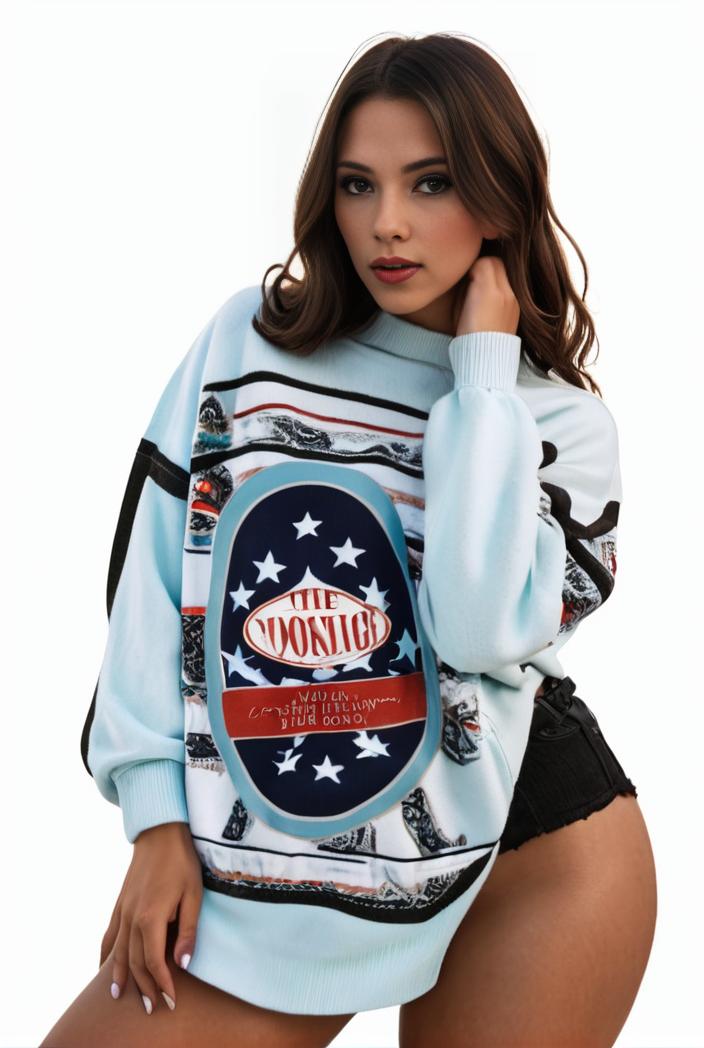 plus size casual sweatshirt women s plus graphic letter print long sleeve round neck slight stretch sweatshirt 138478