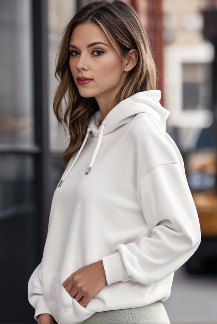 plus size casual sweatshirt women s plus solid cut out long sleeve slight stretch drawstring hoodie with pocket 138540