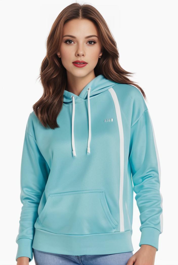 plus size casual sweatshirt women s plus solid cut out long sleeve slight stretch drawstring hoodie with pocket 138544