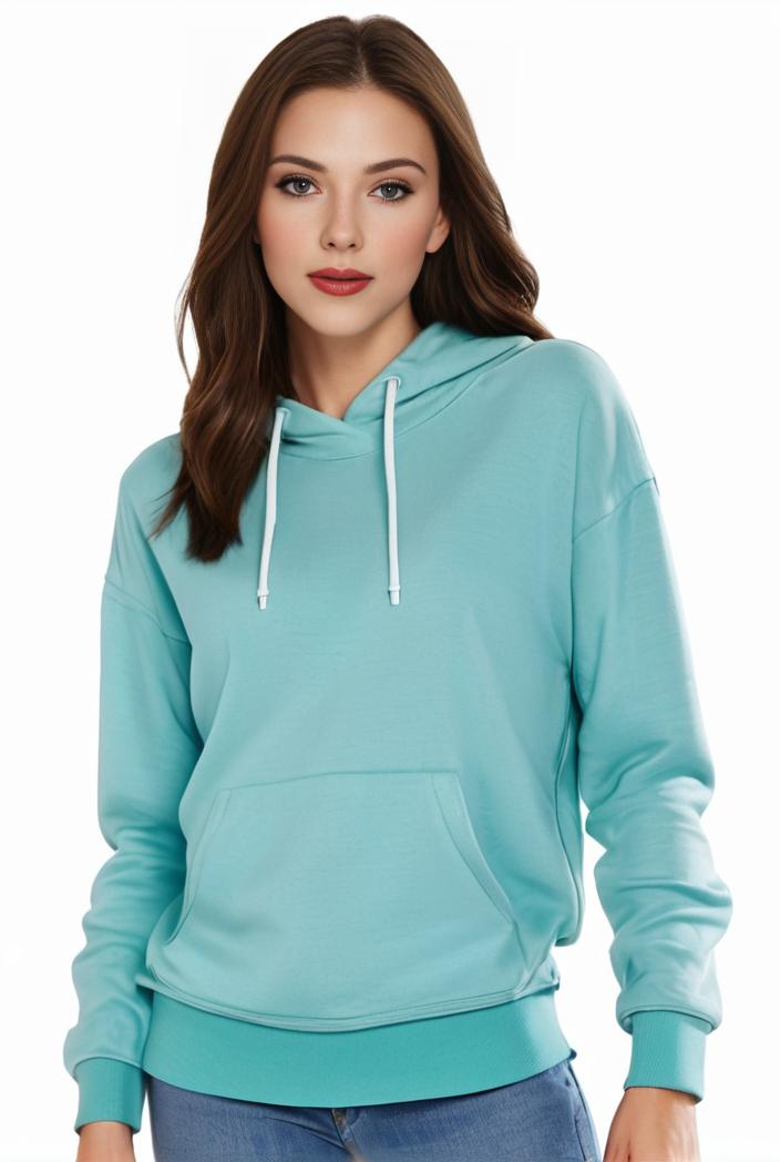 plus size casual sweatshirt women s plus solid cut out long sleeve slight stretch drawstring hoodie with pocket 138545