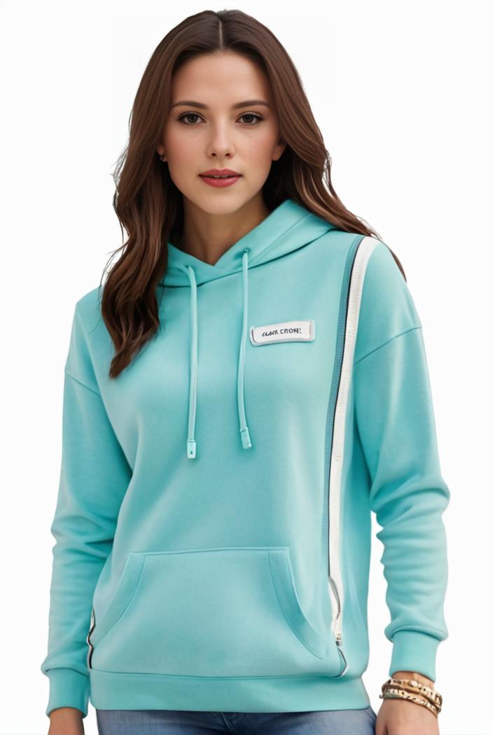 plus size casual sweatshirt women s plus solid cut out long sleeve slight stretch drawstring hoodie with pocket 138549