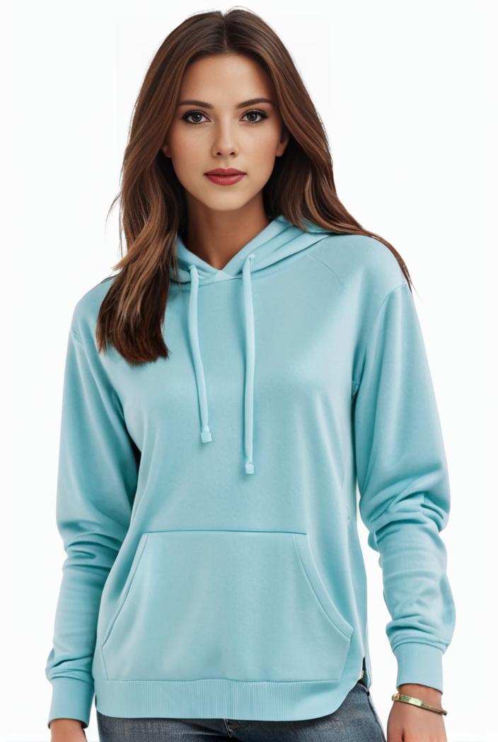 plus size casual sweatshirt women s plus solid cut out long sleeve slight stretch drawstring hoodie with pocket 138550