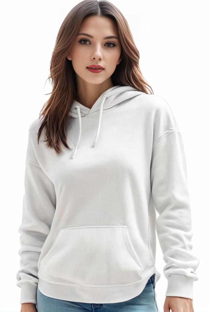 plus size casual sweatshirt women s plus solid cut out long sleeve slight stretch drawstring hoodie with pocket 138562