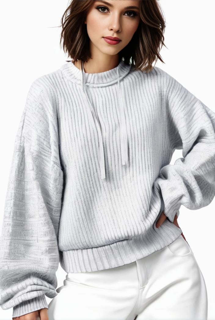 plus size casual sweatshirt women s plus solid waffle long sleeve drawstring hooded pullover sweatshirt with kangaroo pockets casual tops for fall winter women s clothing 138588