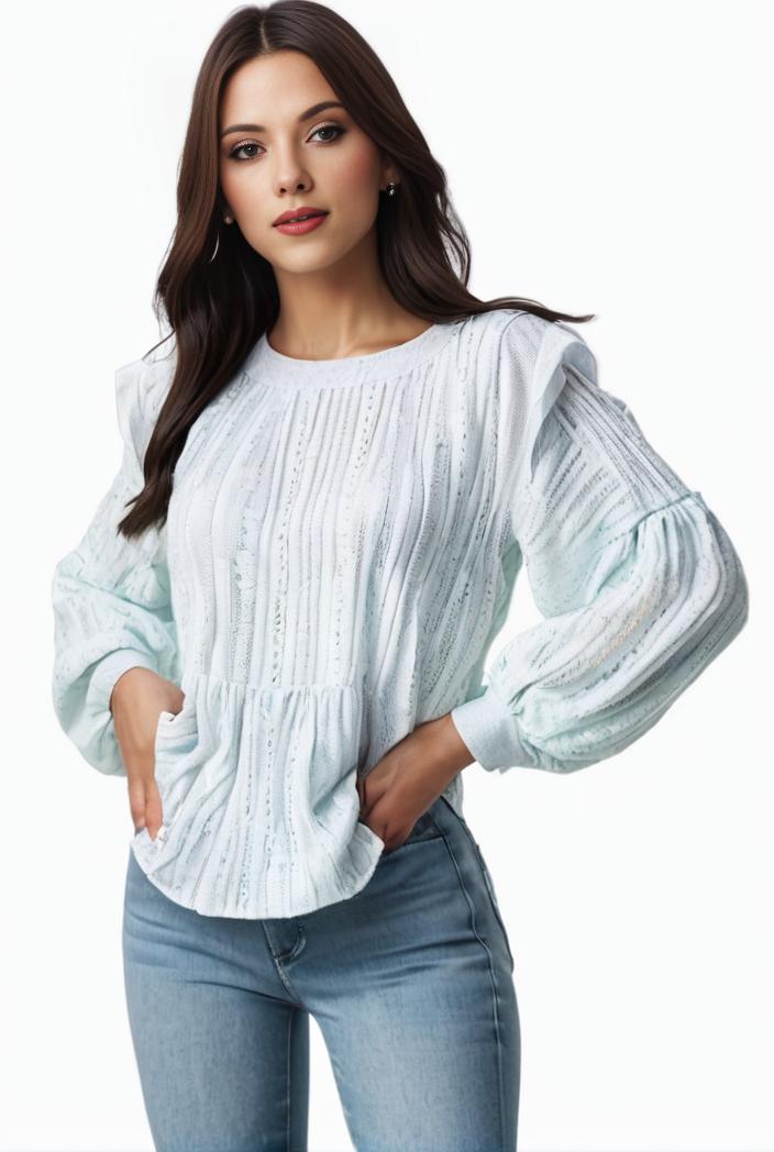 plus size casual sweatshirt women s plus solid waffle pattern long sleeve round neck sweatshirt 138601