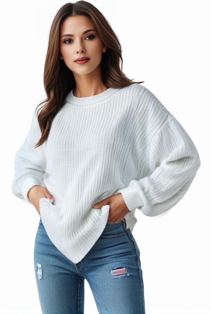 plus size casual sweatshirt women s plus solid waffle pattern long sleeve round neck sweatshirt 138603