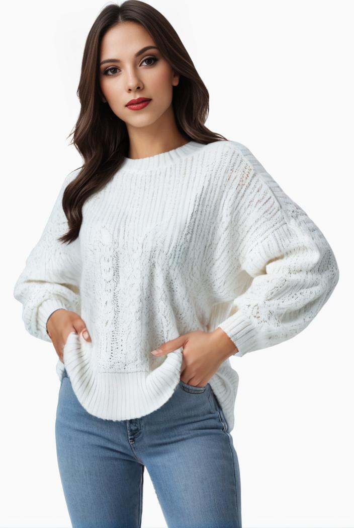 plus size casual sweatshirt women s plus solid waffle pattern long sleeve round neck sweatshirt 138607