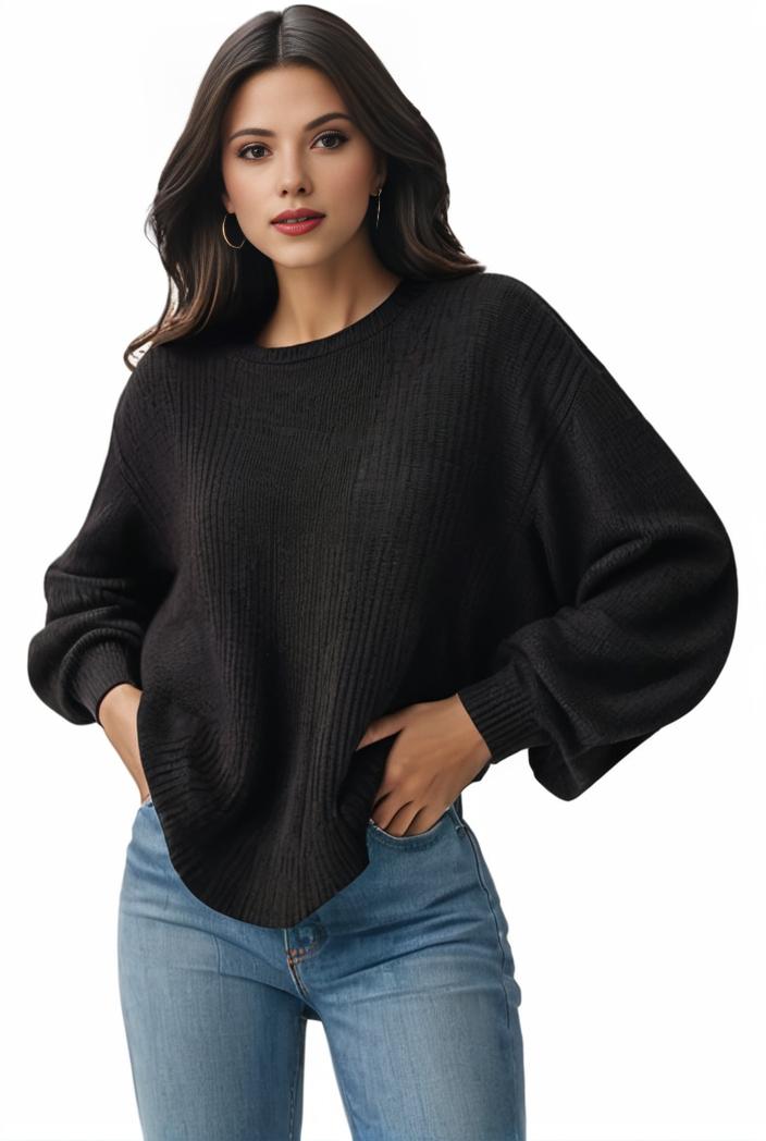 plus size casual sweatshirt women s plus solid waffle pattern long sleeve round neck sweatshirt 138610