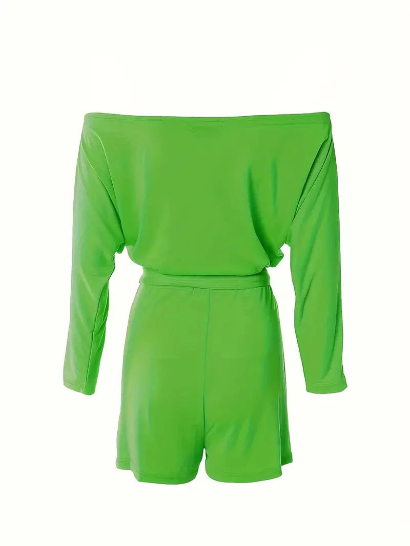 Stylish Off Shoulder Summer Jumpsuit for Women