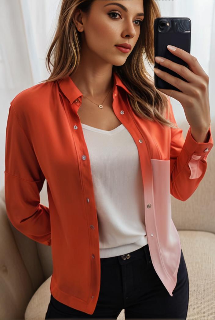 women s solid open front blazer with long sleeves for office wear 139358