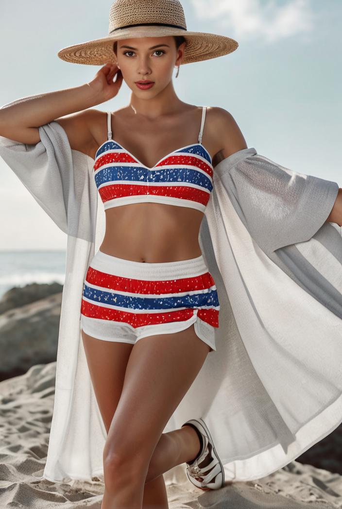 3 pieces sexy print bikini women high waist swimsuit cover up swimwear female lady bathing suit swimming summer beachwear 140221