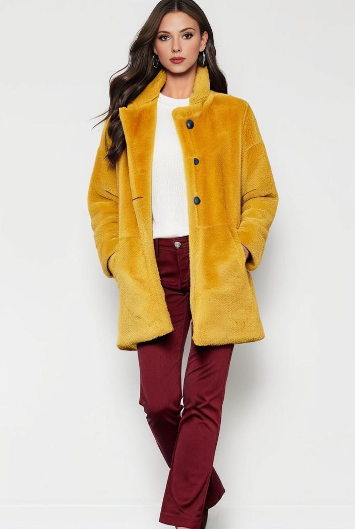 cozy winter teddy coat for women 147598