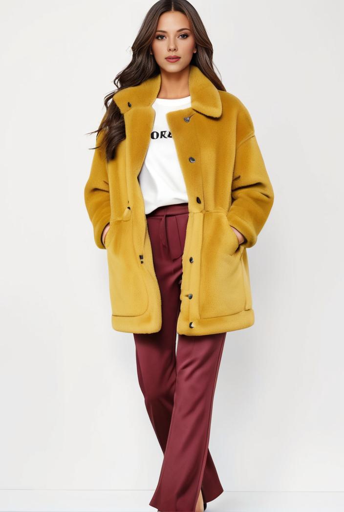 cozy winter teddy coat for women 147599