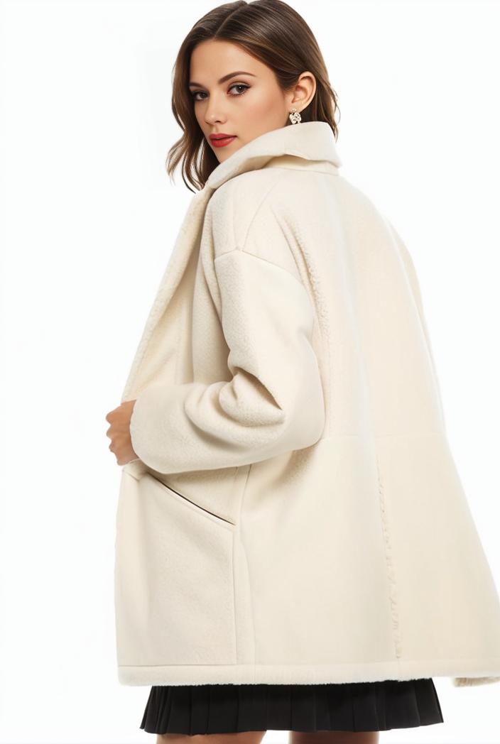cozy winter teddy coat for women 147605