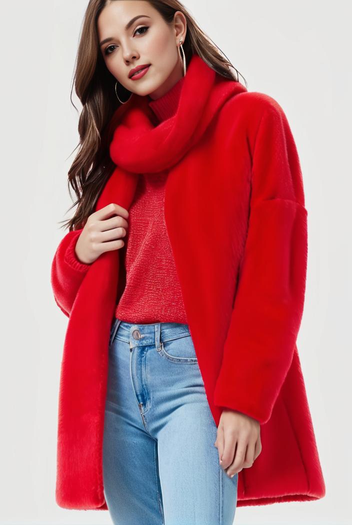 cozy winter teddy coat for women 147628