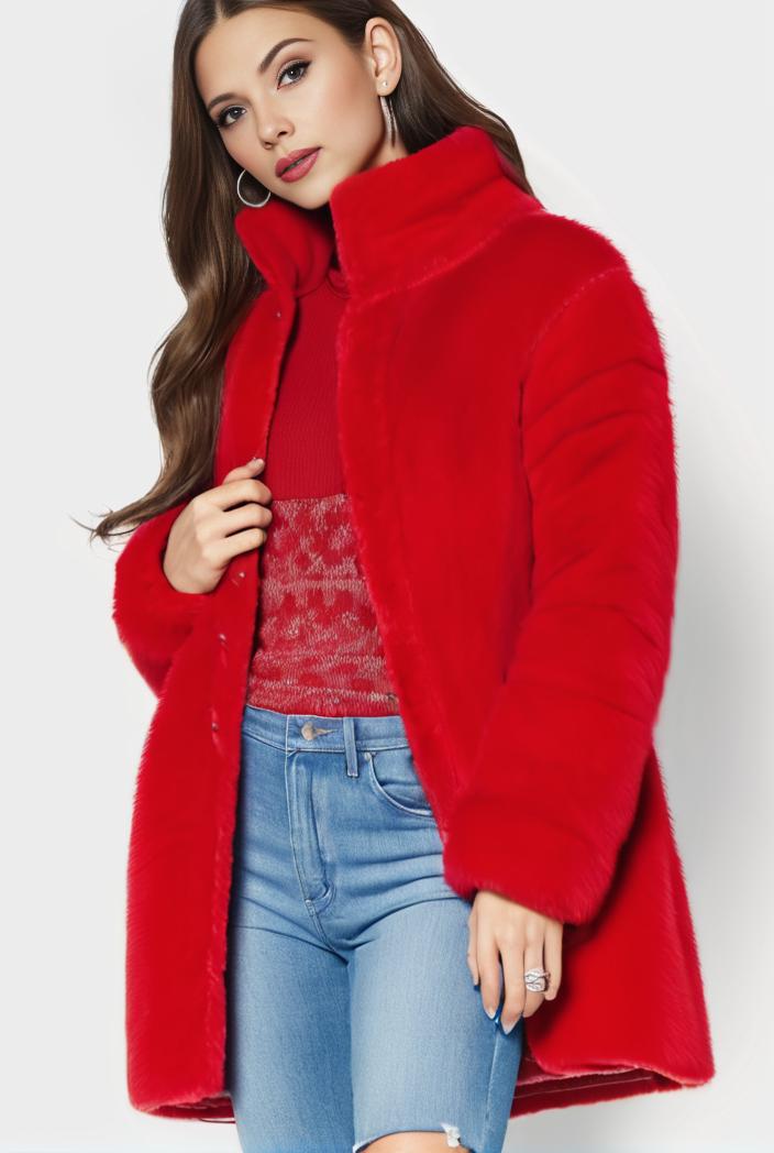 cozy winter teddy coat for women 147631