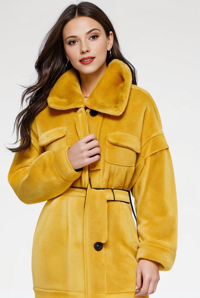 cozy winter teddy coat for women 147634