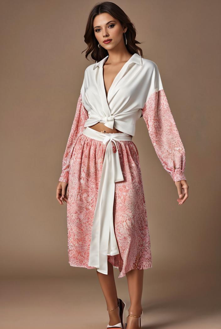 floral peacock print long sleeve loose swim robe beach cover up coat 136779