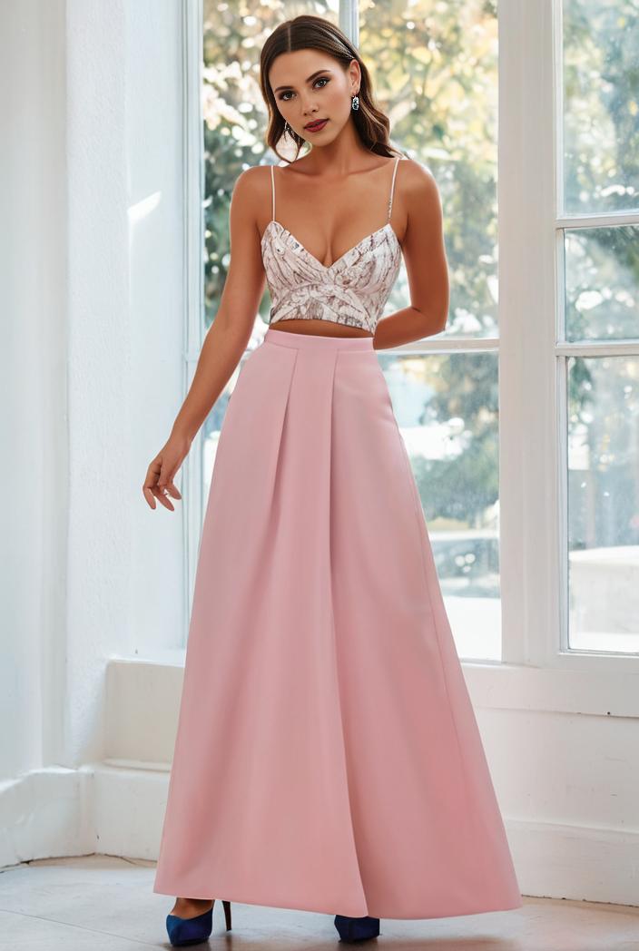 flowy chiffon one shoulder with three straps bridesmaid dress 137376