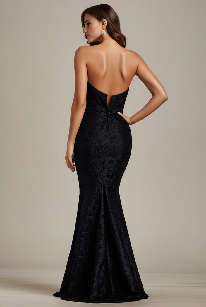 glitter spaghetti strap u veck open back bodycon stretchy evening dress 137811