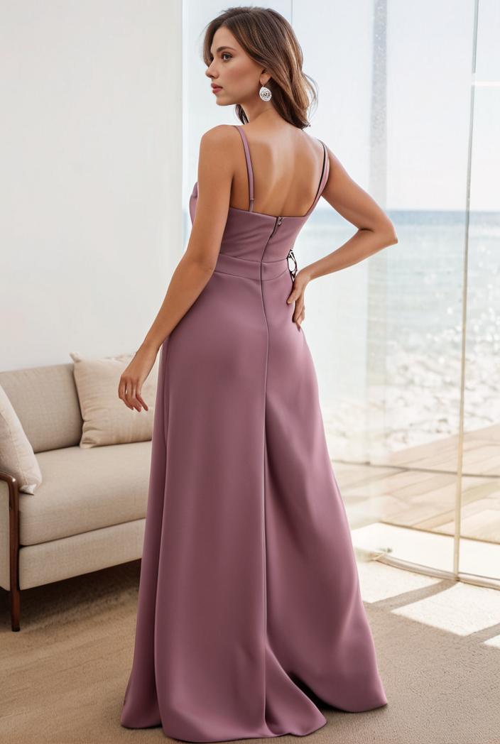 off shoulder spaghetti strap a line maternity dress 141306