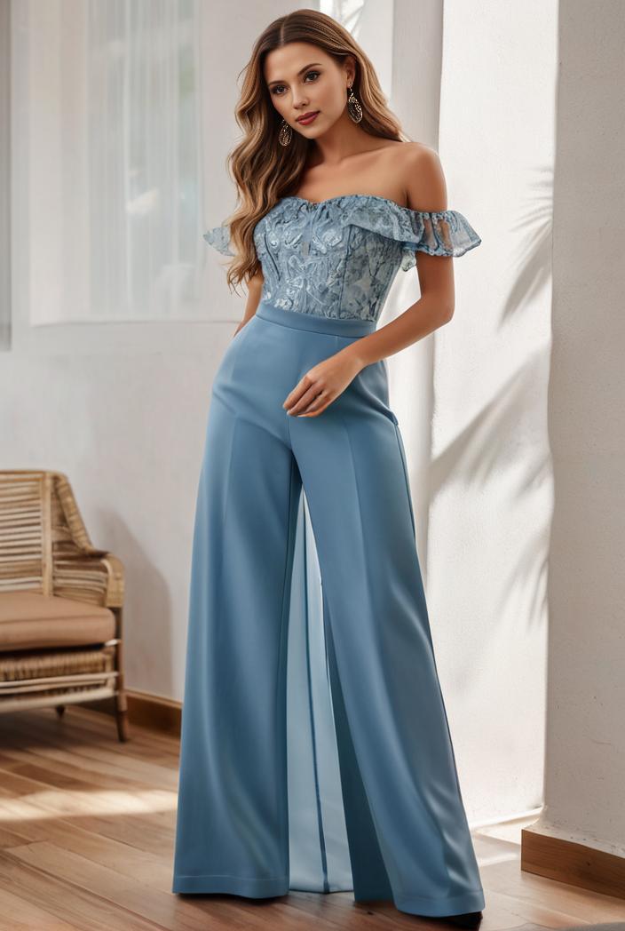 off shoulder spaghetti strap a line maternity dress 141318
