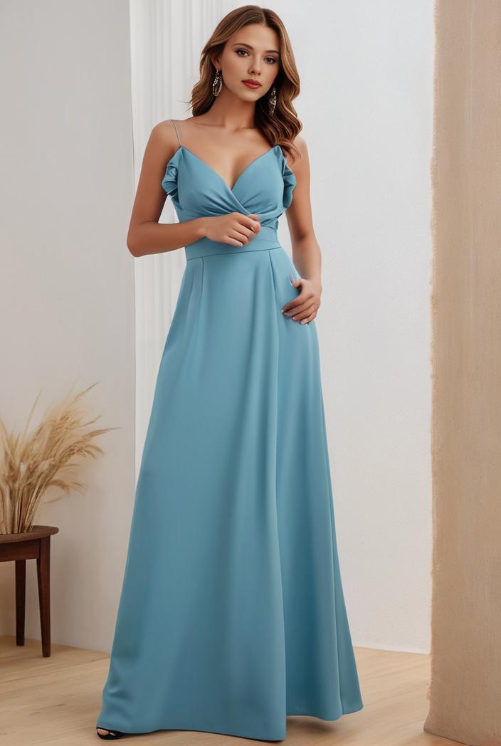 off shoulder spaghetti strap a line maternity dress 141336