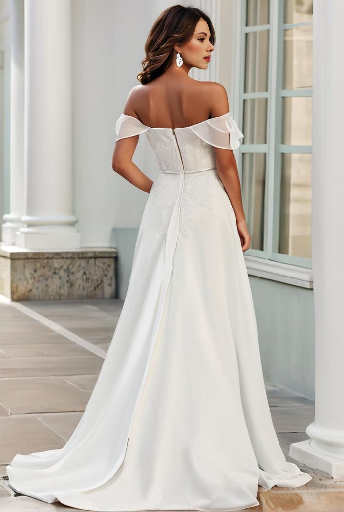 off shoulder spaghetti strap a line maternity dress 141355