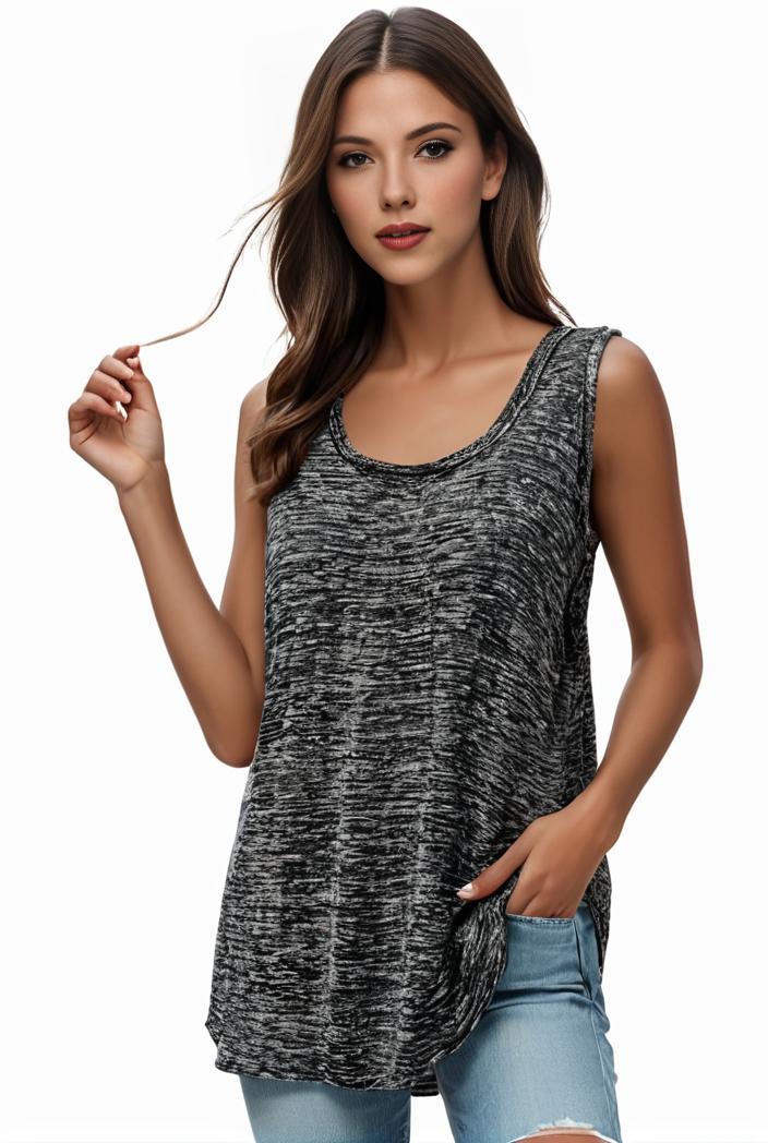 plus size boho tank top women s plus paisley print square neck medium stretch ruched tank top 143680