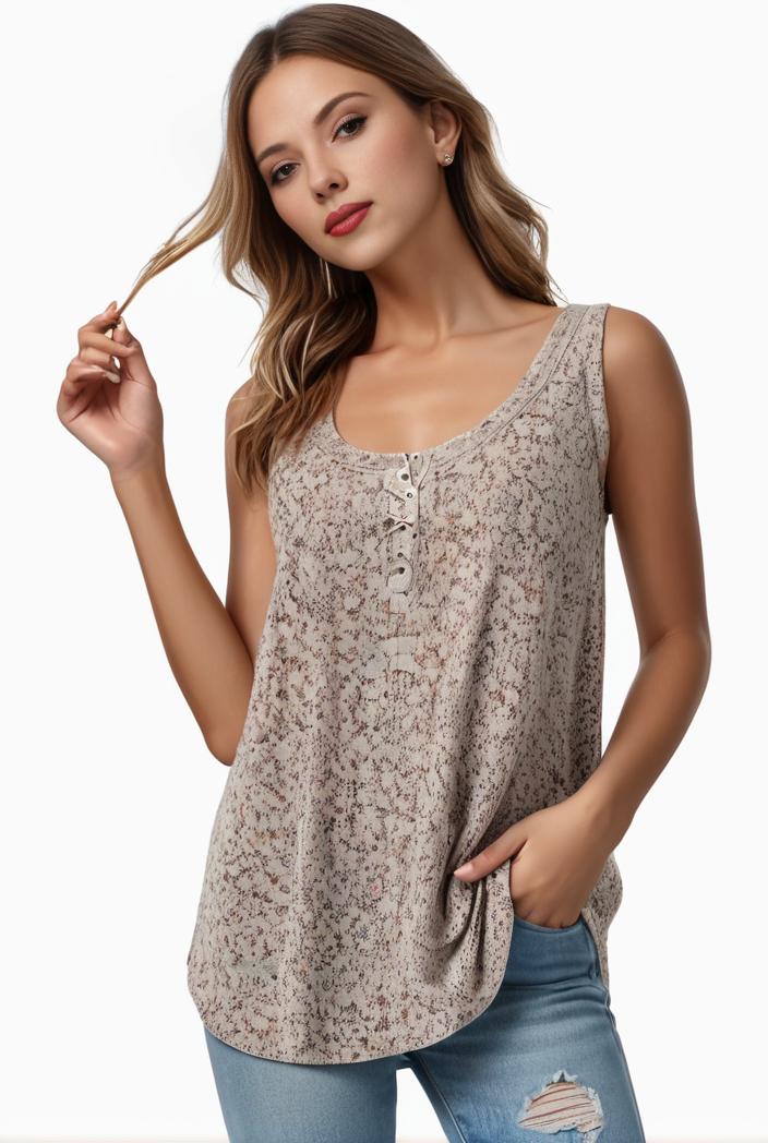 plus size boho tank top women s plus paisley print square neck medium stretch ruched tank top 143709