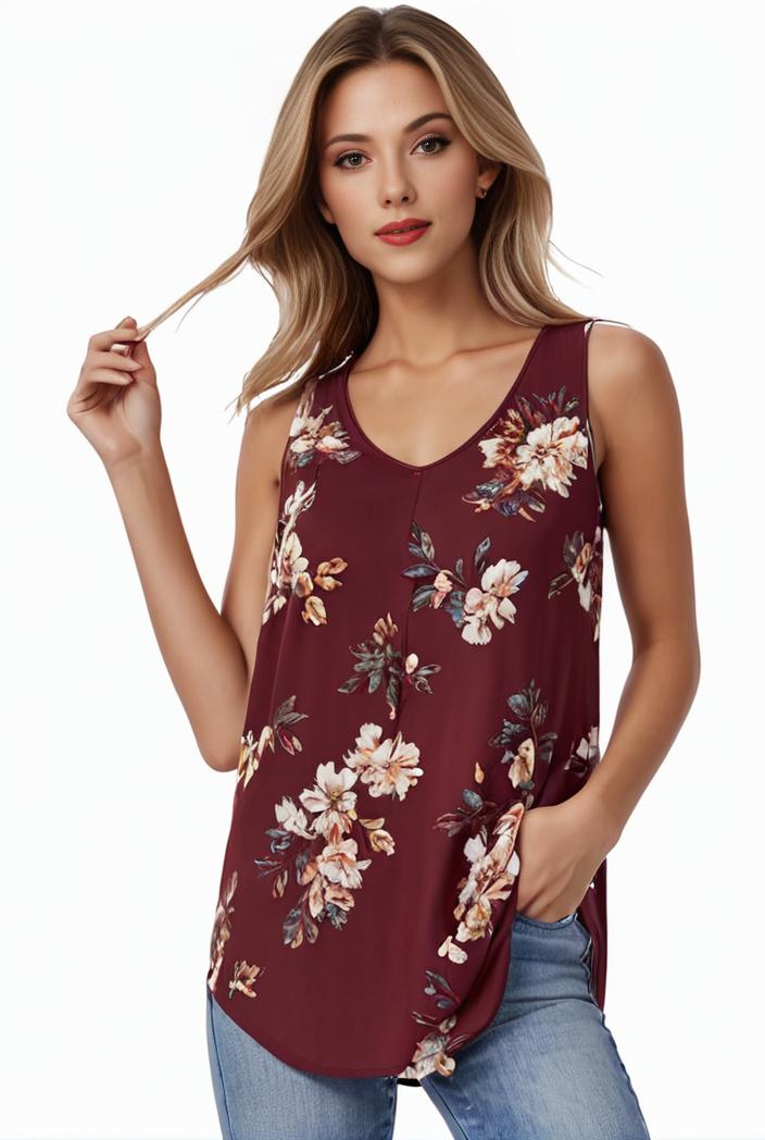 plus size boho tank top women s plus paisley print square neck medium stretch ruched tank top 143716