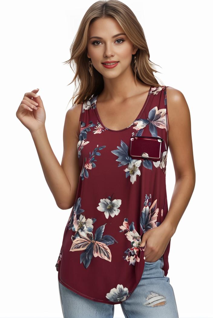 plus size boho tank top women s plus paisley print square neck medium stretch ruched tank top 143717